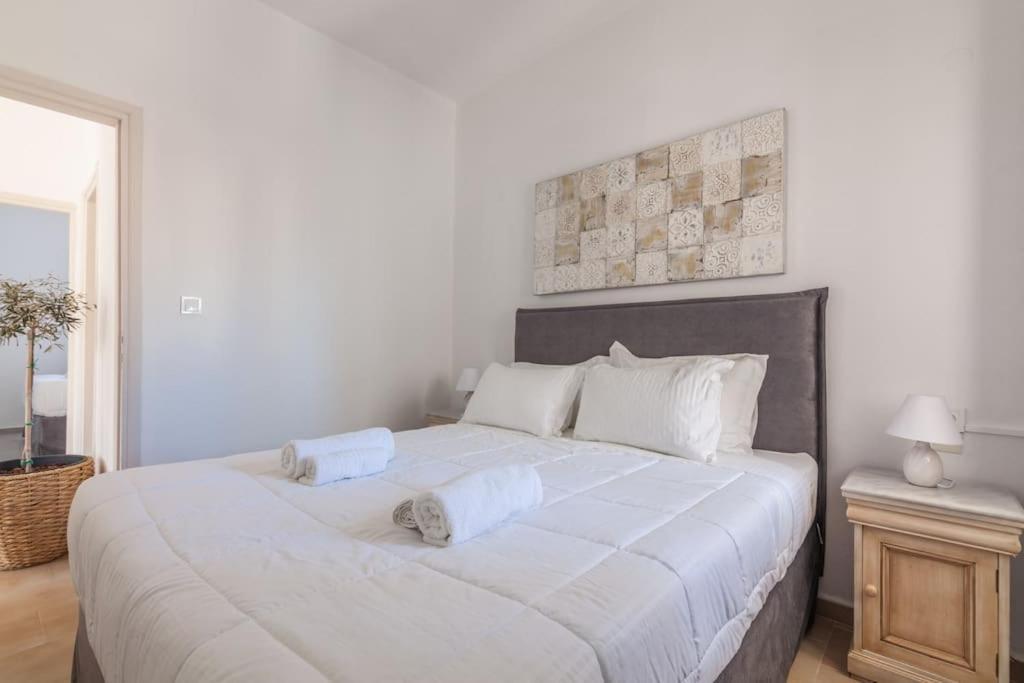 Geo'S Lovely Two Bedroom Island Apartment Gouves Esterno foto